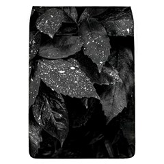 Black And White Leaves Photo Flap Covers (l)  by dflcprintsclothing