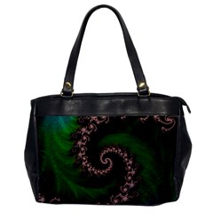 Benthic Saltlife Fractal Tribute For Reef Divers Office Handbags by jayaprime