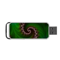 Benthic Saltlife Fractal Tribute For Reef Divers Portable Usb Flash (two Sides) by jayaprime