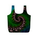 Benthic Saltlife Fractal Tribute for Reef Divers Full Print Recycle Bags (S)  Front