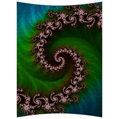 Benthic Saltlife Fractal Tribute For Reef Divers Back Support Cushion by jayaprime