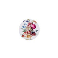 Fleur Vintage Floral Painting 1  Mini Buttons by Celenk