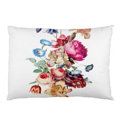 Fleur Vintage Floral Painting Pillow Case by Celenk