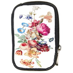 Fleur Vintage Floral Painting Compact Camera Cases by Celenk