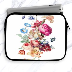 Fleur Vintage Floral Painting Apple Ipad 2/3/4 Zipper Cases by Celenk