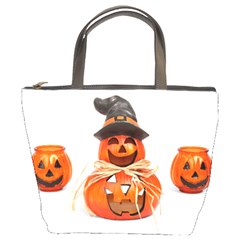 Funny Halloween Pumpkins Bucket Bags