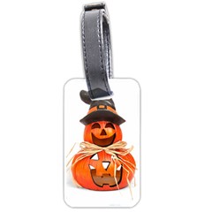 Funny Halloween Pumpkins Luggage Tags (one Side)  by gothicandhalloweenstore