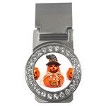 Funny Halloween Pumpkins Money Clips (CZ)  Front