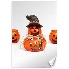 Funny Halloween Pumpkins Canvas 20  X 30  