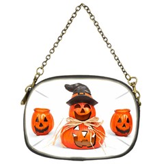 Funny Halloween Pumpkins Chain Purses (one Side)  by gothicandhalloweenstore