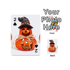 Funny Halloween Pumpkins Playing Cards 54 (mini) 