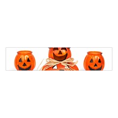 Funny Halloween Pumpkins Velvet Scrunchie