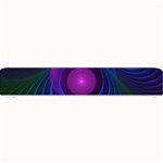 Beautiful Rainbow Marble Fractals in Hyperspace Small Bar Mats 24 x4  Bar Mat