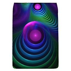 Beautiful Rainbow Marble Fractals In Hyperspace Flap Covers (l)  by jayaprime