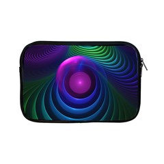 Beautiful Rainbow Marble Fractals In Hyperspace Apple Ipad Mini Zipper Cases by jayaprime