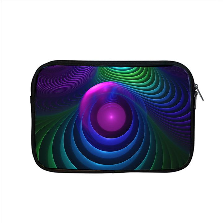 Beautiful Rainbow Marble Fractals in Hyperspace Apple MacBook Pro 15  Zipper Case