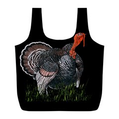 Thanksgiving Turkey Full Print Recycle Bags (l) 