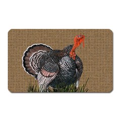 Thanksgiving Turkey Magnet (rectangular) by Valentinaart