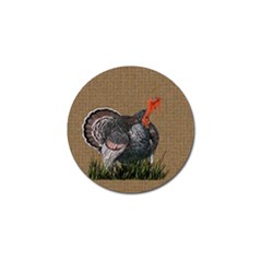 Thanksgiving Turkey Golf Ball Marker by Valentinaart