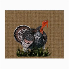 Thanksgiving Turkey Small Glasses Cloth by Valentinaart