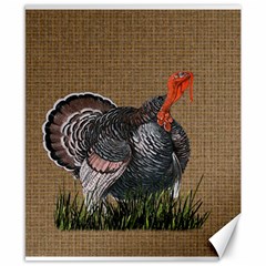 Thanksgiving Turkey Canvas 8  X 10  by Valentinaart