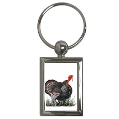 Thanksgiving Turkey Key Chains (Rectangle) 