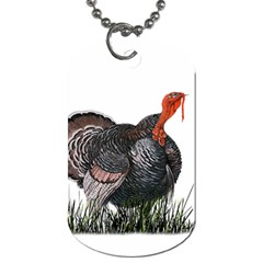 Thanksgiving Turkey Dog Tag (One Side)