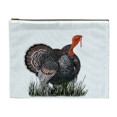 Thanksgiving Turkey Cosmetic Bag (XL)