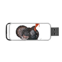 Thanksgiving Turkey Portable USB Flash (One Side)