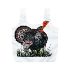 Thanksgiving Turkey Full Print Recycle Bags (M) 