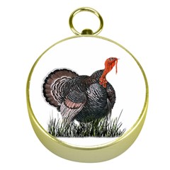 Thanksgiving Turkey Gold Compasses