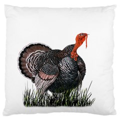 Thanksgiving Turkey Standard Flano Cushion Case (One Side)