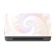 Mother Of Pearls Luxurious Fractal Spiral Necklace Memory Card Reader With Cf by jayaprime