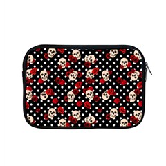 Skulls And Roses Apple Macbook Pro 15  Zipper Case by Valentinaart