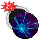 Beautiful Bioluminescent Sea Anemone Fractalflower 2.25  Magnets (100 pack)  Front