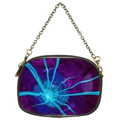 Beautiful Bioluminescent Sea Anemone Fractalflower Chain Purses (one Side)  by jayaprime