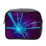 Beautiful Bioluminescent Sea Anemone Fractalflower Mini Toiletries Bag 2-Side Front