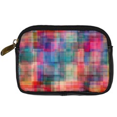 Rainbow Prism Plaid  Digital Camera Cases by KirstenStar