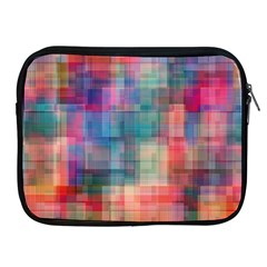 Rainbow Prism Plaid  Apple Ipad 2/3/4 Zipper Cases by KirstenStar