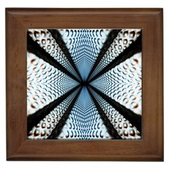 6th Dimension Metal Abstract Obtained Through Mirroring Framed Tiles by Celenk