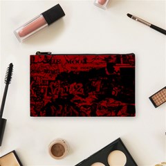 Graffiti Cosmetic Bag (small)  by ValentinaDesign