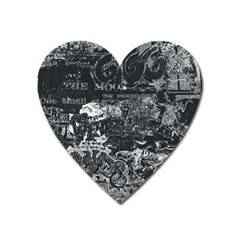 Graffiti Heart Magnet by ValentinaDesign