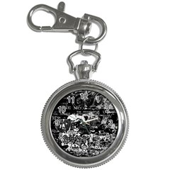 Graffiti Key Chain Watches