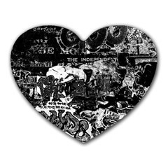 Graffiti Heart Mousepads by ValentinaDesign