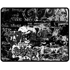 Graffiti Double Sided Fleece Blanket (Medium) 