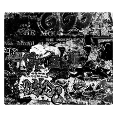 Graffiti Double Sided Flano Blanket (Small) 