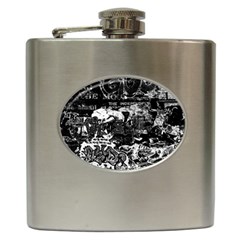 Graffiti Hip Flask (6 Oz) by ValentinaDesign