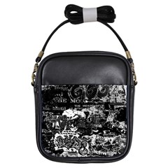 Graffiti Girls Sling Bags by ValentinaDesign