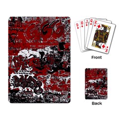 Graffiti Playing Card by ValentinaDesign