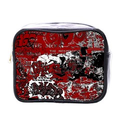 Graffiti Mini Toiletries Bags by ValentinaDesign